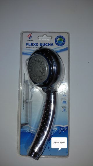 Flexo ducha regulador