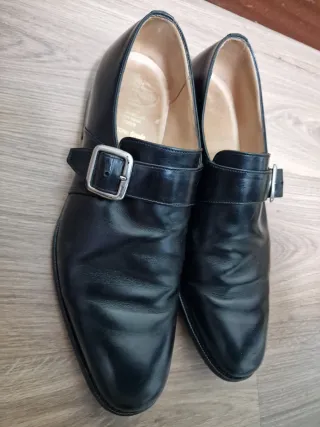 Zapatos Monk Strap Church's Talla 45 Negros