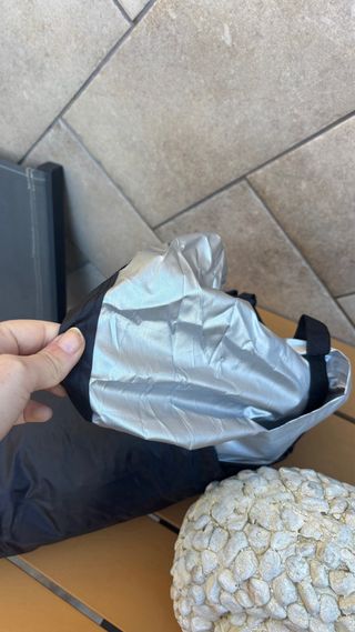 Funda impermeable para moto con bolsa