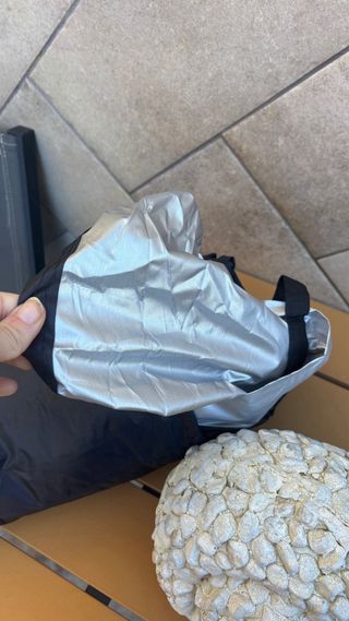 Funda impermeable para moto con bolsa