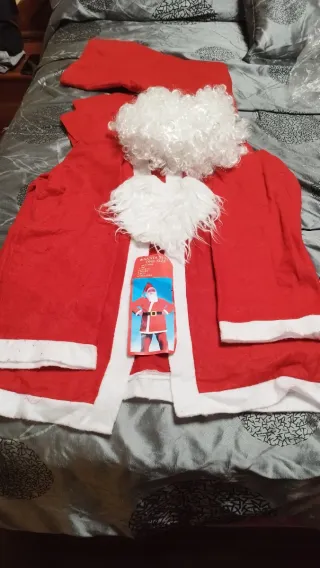 Traje Mamá Noel y Papá Noel Talla Única