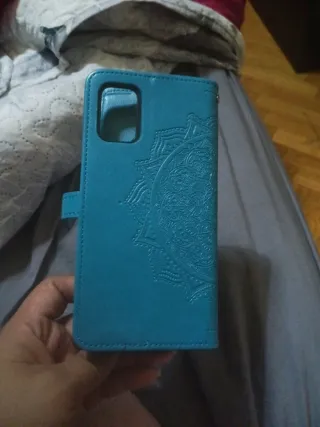 Custodia per Samsung Galaxy A51 Mandala Blu