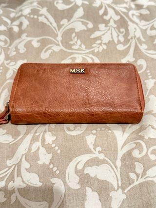 Monedero cartera Misako marrón