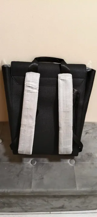 Mochila Louis Vuitton Negra Cuero