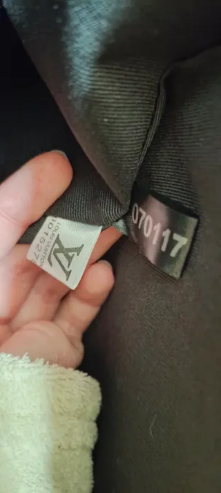 Mochila Louis Vuitton Negra Cuero