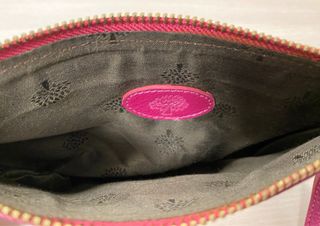 Bolsa cartera mano Mulberry fucsia