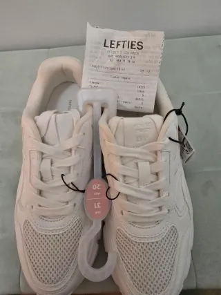 Botines blancos Lefties nuevos