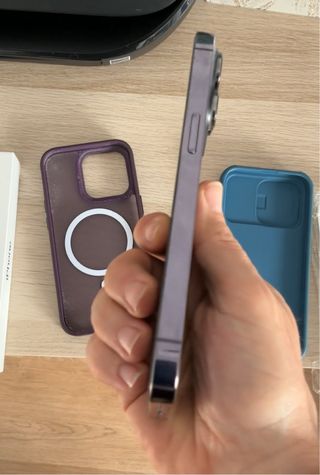 iPhone 14 Pro 128 GB Morado impecable