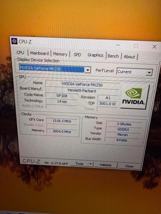 Portátil HP i7 16GB RAM