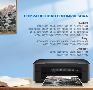 301 301XL Negro y Color Cartuchos de Tinta para HP