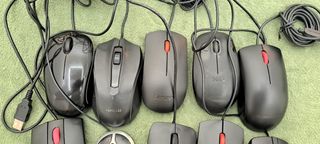 Lote 10 Ratones USB Dell, Lenovo, Cherry