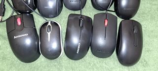 Lote 10 Ratones USB Dell, Lenovo, Cherry