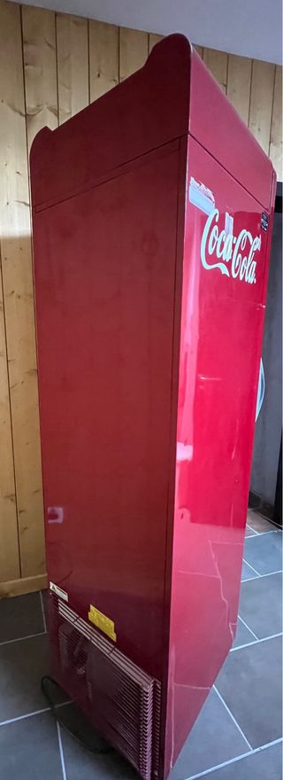 Nevera Coca Cola Roja