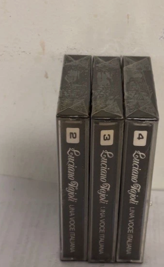 3 Musicasette Luciano Tajoli Una Voce Italiana