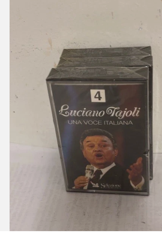 3 Musicasette Luciano Tajoli Una Voce Italiana