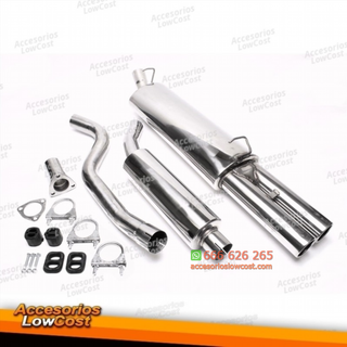 Sistema de escape TA Technix de acero inoxidable