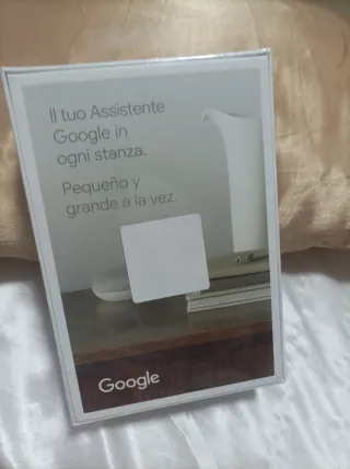 Altavoz Inteligente Google Nest Mini Gris Claro