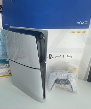 PS5 Slim Digital Edition Bianca