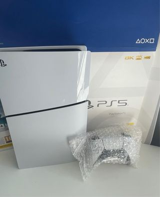 PS5 Slim Digital Edition Bianca