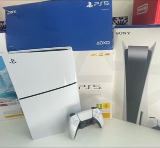 PS5 Slim Digital Edition Bianca