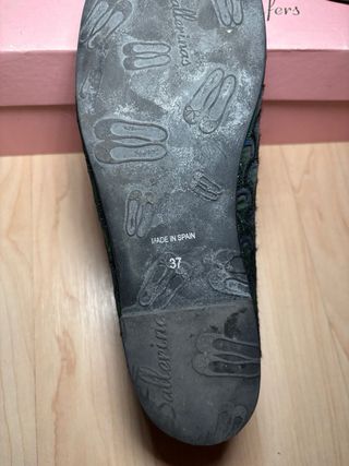 Mocasines Verdes y Azules