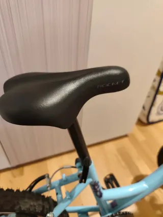 Bicicleta niña azul