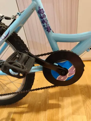 Bicicleta niña azul