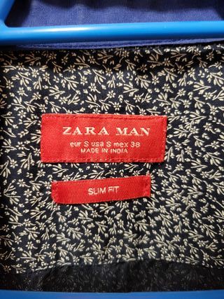 Camisa. Estampada. ZARA
