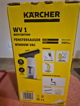 Karcher WV 1 Bath Edition Limpiacristales