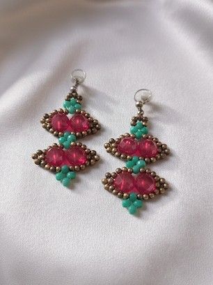 Set gioielli collana e orecchini vintage barocco