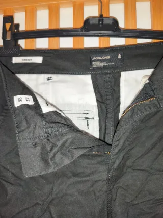 Pantalón cargo negro Jack & Jones