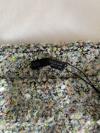 Falda Zara Mini Multicolor