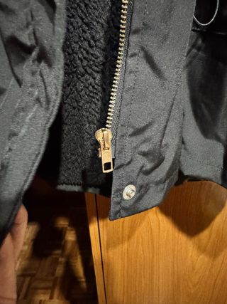 Abrigo Shein mujer T. 0XL negro