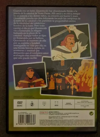 El Jorobado de Notre Dame DVD (Goodtimes)