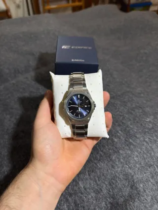 Reloj Casio Edifice Esfera Azul de Acero