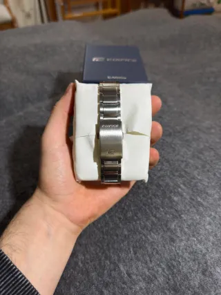 Reloj Casio Edifice Esfera Azul de Acero