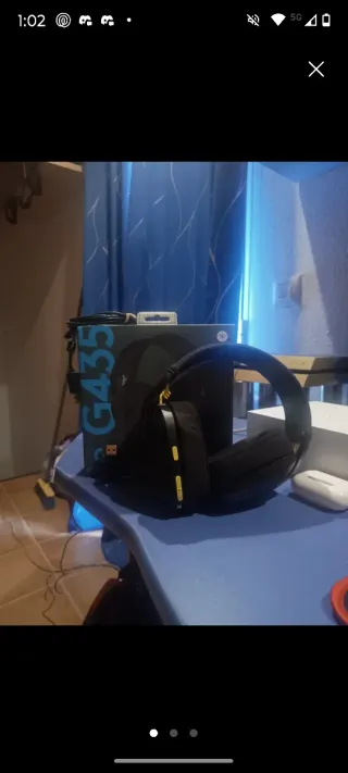 Logitech G435 Auriculares Gaming Negros y Amarillo