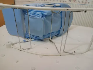 Hamaca para bebé con estampado de nubes