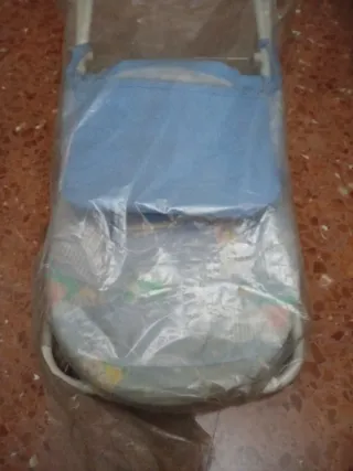 Hamaca para bebé con estampado de nubes