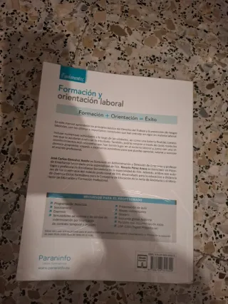 Libro Formación y orientación laboral Paraninfo
