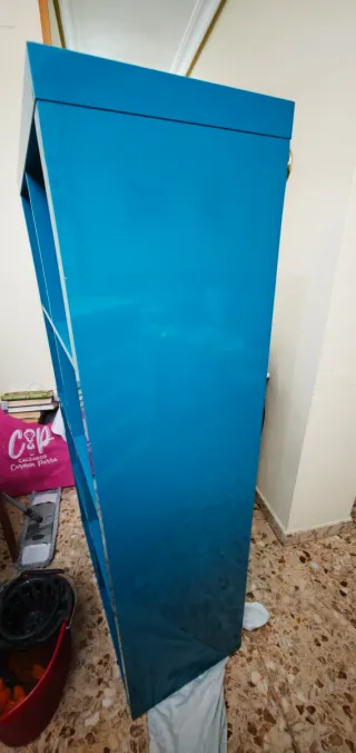 Estantería IKEA KALLAX Azul Metal