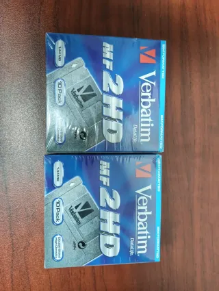 Disquetes Verbatim MF2HD 1.44MB 10 Unità