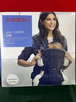 Mochila Portabebés BabyBjörn Negra