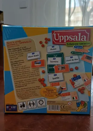 Uppsala Edizione Vacanze gioco da tavolo Nuovo