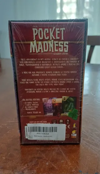 Pocket Madness gioco carte nuovo sigillato