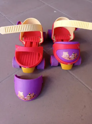 Pattini a rotelle bimbi Winnie the Pooh
