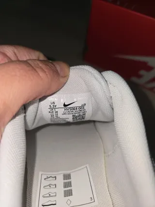 Zapatillas Nike P-6000 Blancas y Plateadas