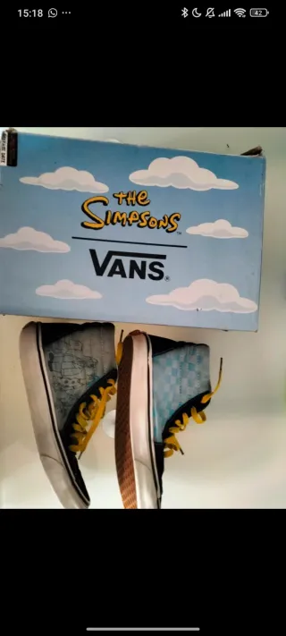 Zapatillas Vans Ed Lim Simpson Talla 39