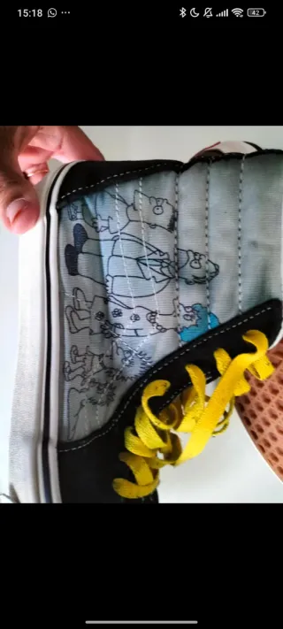 Zapatillas Vans Ed Lim Simpson Talla 39