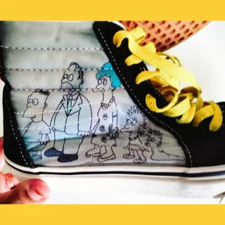 Zapatillas Vans Ed Lim Simpson Talla 39